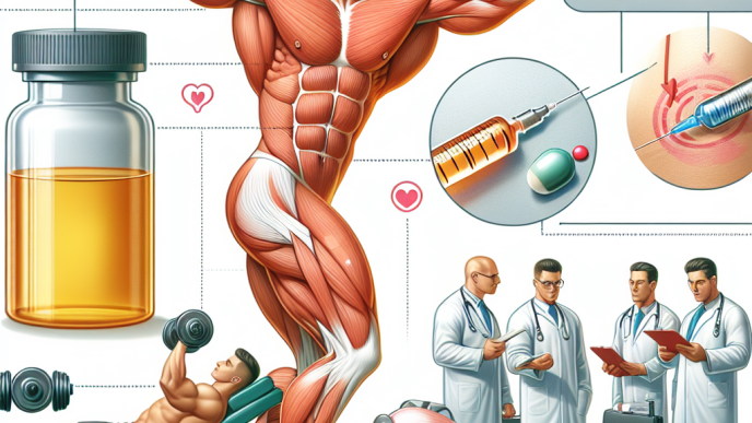 Anwendung von Testosteron phenylpropionat zur Unterstützung der Muskelregeneration