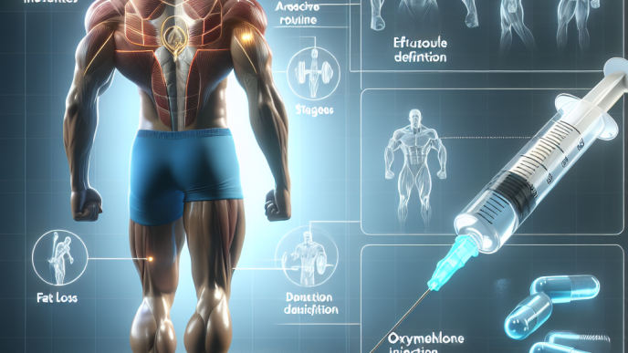 Effektive Trainingspläne zur Muskeldefinition und Fettabbau mit Oxymetholon-Injektion