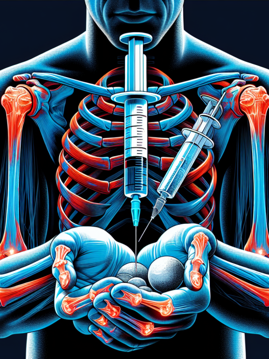 Risiko von Gelenkschmerzen und Sehnenentzündungen bei der Anwendung von Stanozolol-Injektionen.