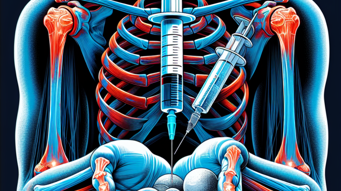Risiko von Gelenkschmerzen und Sehnenentzündungen bei der Anwendung von Stanozolol-Injektionen.