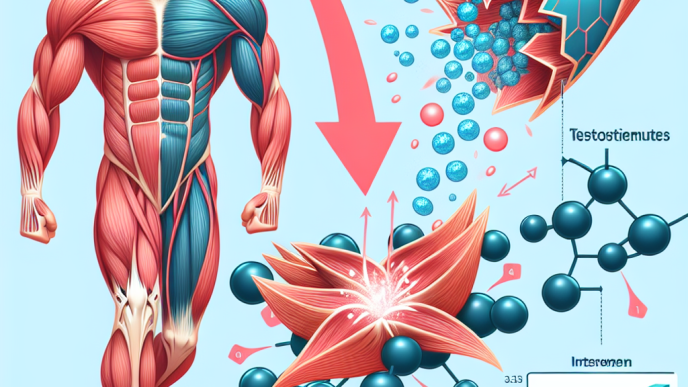 Unterstützung der Muskelerholung nach Verletzungen durch Testosteron enantat
