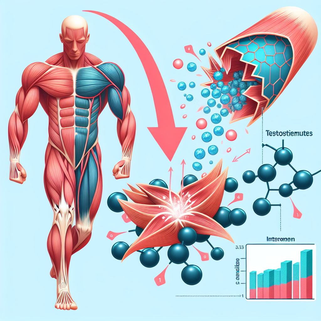 Unterstützung der Muskelerholung nach Verletzungen durch Testosteron enantat