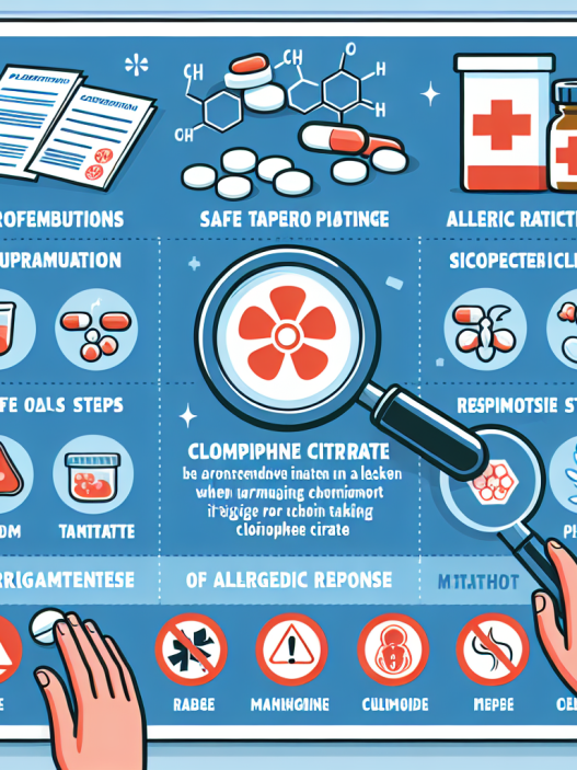 Wie man das Risiko allergischer Reaktionen bei der Einnahme von Clomiphene citrate minimiert