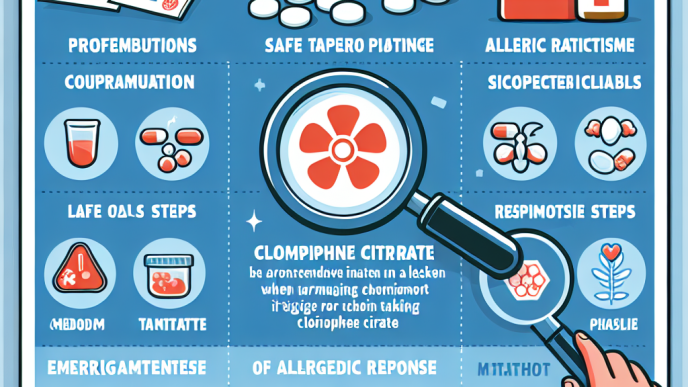 Wie man das Risiko allergischer Reaktionen bei der Einnahme von Clomiphene citrate minimiert