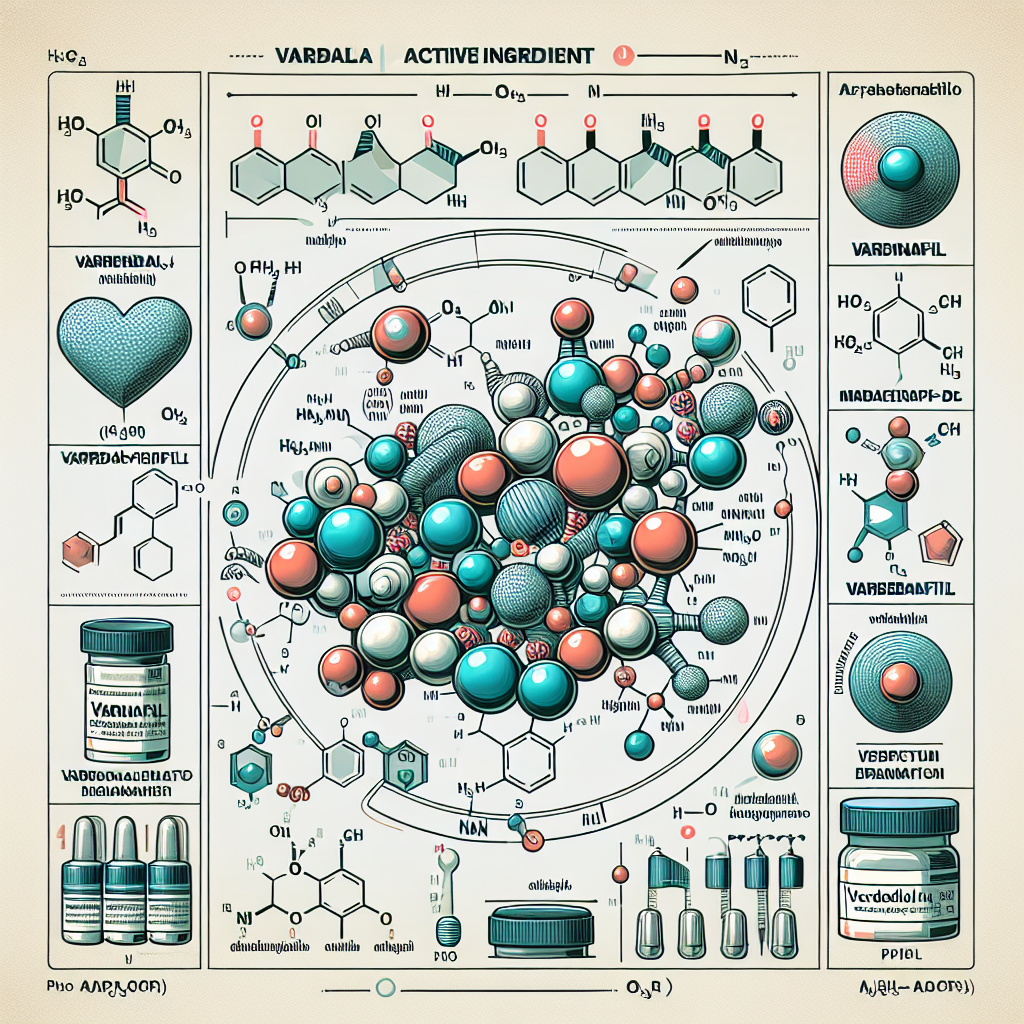 Die wichtigsten Wirkstoffe in Vardenafil – Ein Überblick