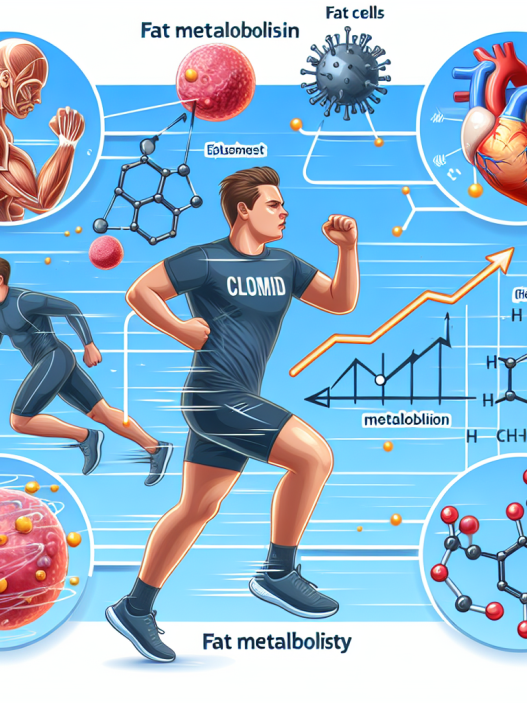 Einfluss von Clomid auf den Fettstoffwechsel im Sport.
