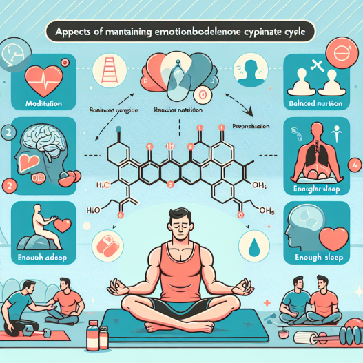 Emotionale Stabilität während des Dihydroboldenone Cypionate-Zyklus: Praktische Tipps für Athleten