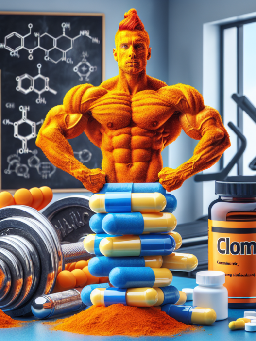 Curcumin kombiniert mit Clomid: Entzündungshemmender Stack für Athleten