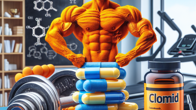 Curcumin kombiniert mit Clomid: Entzündungshemmender Stack für Athleten