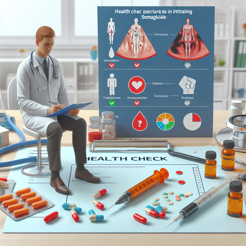 Gesundheitscheck vor dem Start einer Semaglutid-Therapie: Was untersucht werden sollte