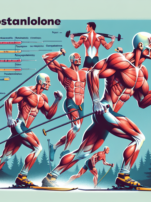Skilanglauf und Drostanolon: Muskeldichte und Ausdauereffekte im Vergleich