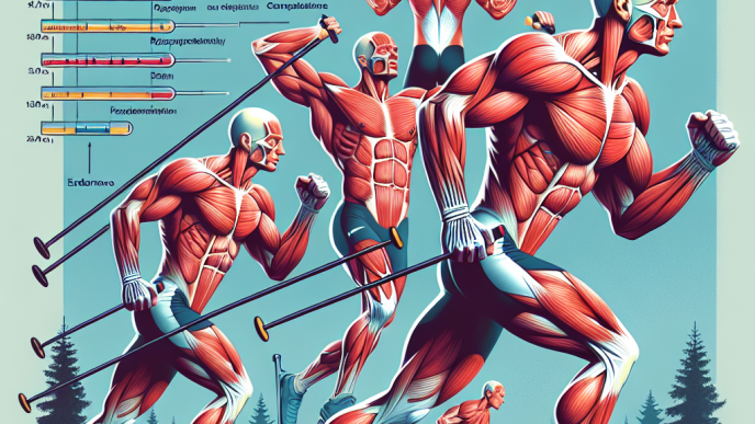 Skilanglauf und Drostanolon: Muskeldichte und Ausdauereffekte im Vergleich